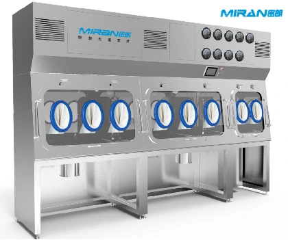 Isolator Negative Pressure Isolator with Push-Push System for Oeb Jet Mill Operations